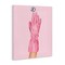 Stupell Industries Pink Glove & Disco Ball Canvas Design by Ziwei Li